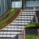 A garden with ‘Welcome to Huawei’ spelled out in flowers is seen outside an office building at the company’s Bantian campus on April 12, 2019 in Shenzhen, China